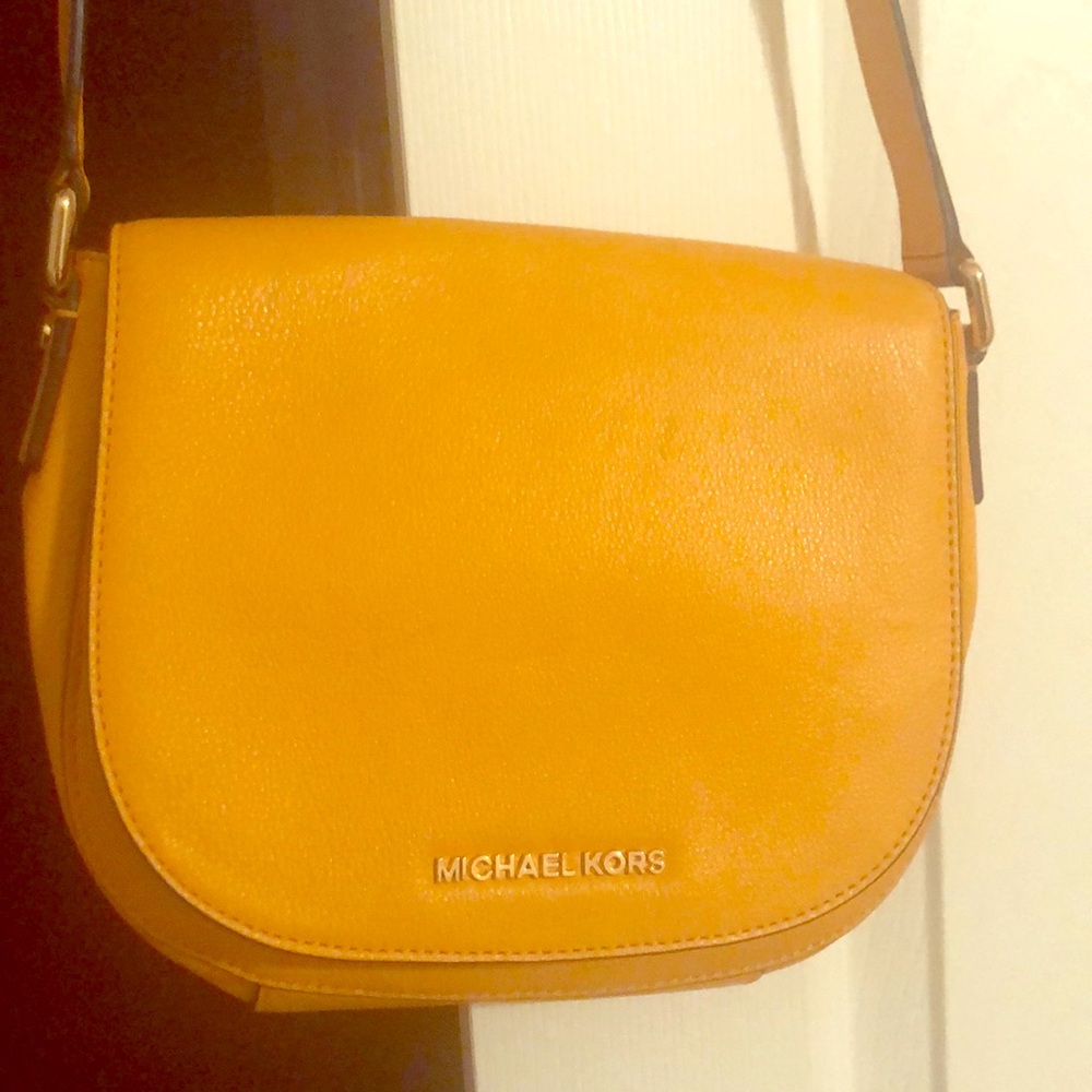 Michael Kors Yellow cross body